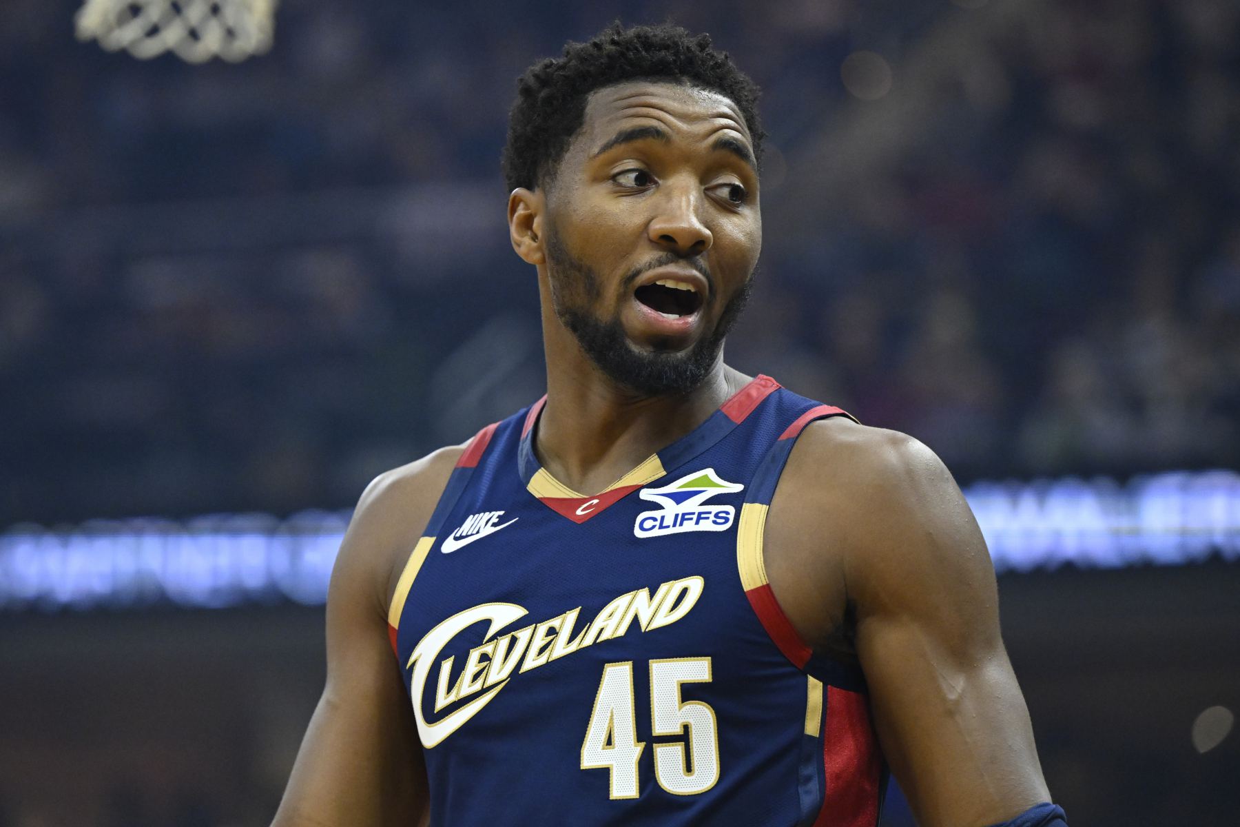 มิทเชลล์ทำคะแนนได้ 45+ แต้มเป็นครั้งที่ห้าในอาชีพ Cavaliers ของเขา เสมอกับเออร์วิงก์ และได้อันดับสองในประวัติศาสตร์ทีม